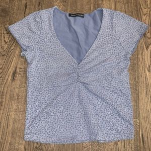 Brandy Melville Floral Gina Top